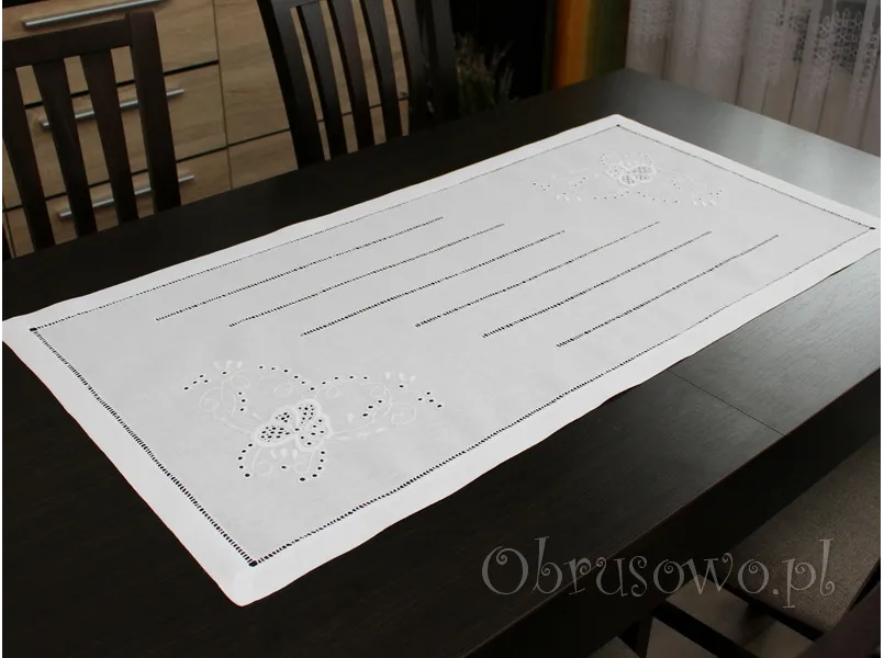 Bieżnik haftowany ręcznie 50x100 (HM20)