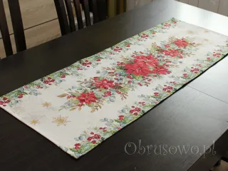 Bieżnik świąteczny 38x100 gobelin "Gwiazda betlejemska 3"