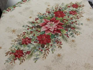 Serweta świąteczna 98x98 gobelin "Gwiazda betlejemska 3"