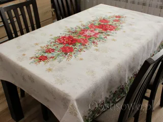 Obrus świąteczny 140x180 gobelin "Gwiazda betlejemska 3"