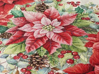 Obrus świąteczny 140x240 gobelin "Gwiazda betlejemska 3"