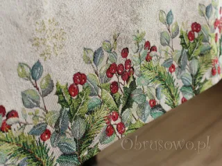 Obrus świąteczny 140x240 gobelin "Gwiazda betlejemska 3"