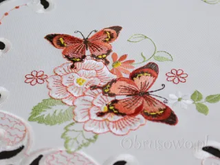 Bieżnik haftowany 30x70 "Motyle"