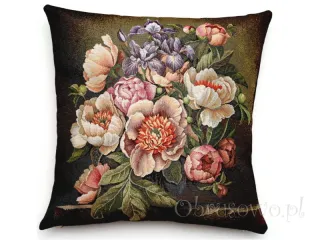 Poszewka gobelinowa "Bukiet" 45x45