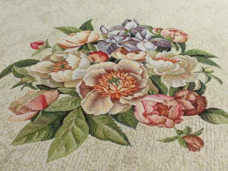 Okrągły obrus gobelin Ø 165 "Bukiet"