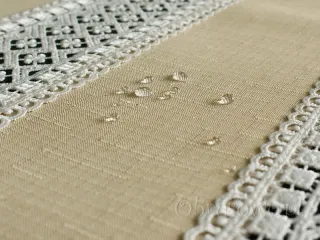 Bieżnik z gipiurą "wstawka" 40x160 beżowy