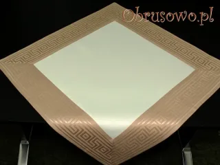 Serweta VERSACZE 60x60 ekri + beżowa kanta