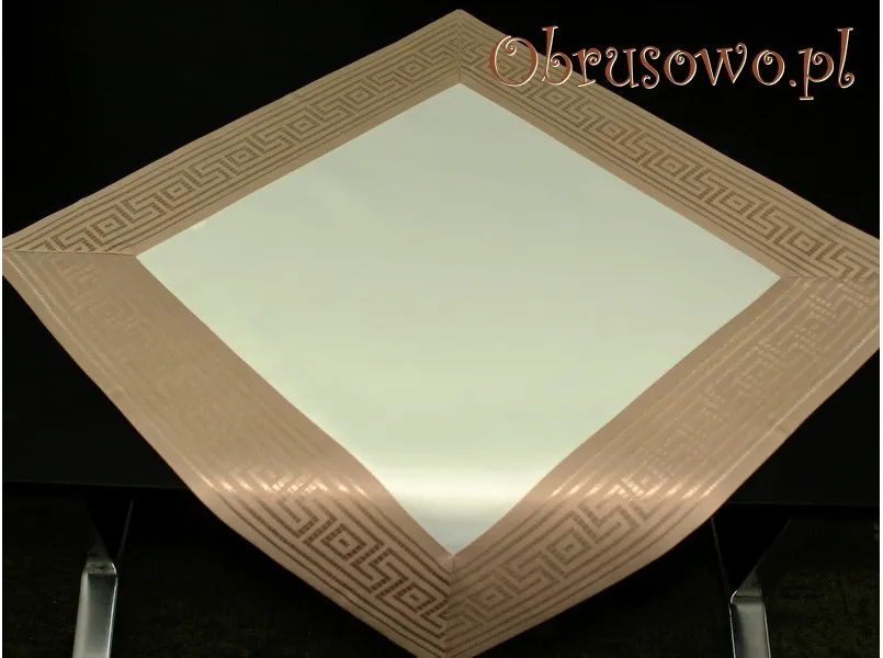 Serweta VERSACZE 60x60 ekri + beżowa kanta