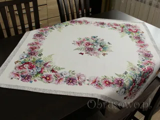 Serweta gobelinowa 98x98 "Margaretka"