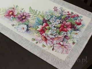 Bieżnik gobelinowy 42x140 "Margaretka"