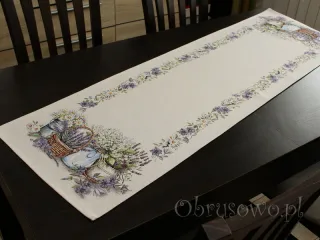 Gobelinowy bieżnik 42x140 "Polny ogródek"