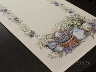 Gobelinowy bieżnik 42x140 "Polny ogródek"