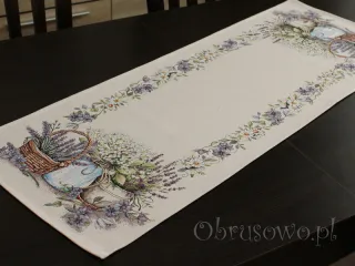 Gobelinowy bieżnik 38x100 "Polny ogródek"