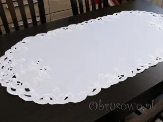 Bieżnik haftowany 50x100 