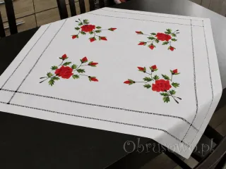 Serweta haft ręczny 80x80 