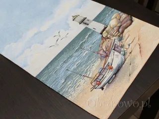 Bieżnik gobelinowy 42x140 WAKACJE