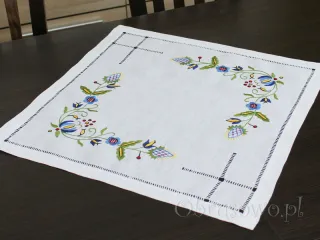 Serweta z haftem kaszubskim 50x50 (HRK01)