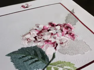Serwetka haftowana 40x40 "lato"