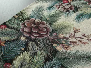Świąteczna serweta gobelinowa 98x98 "Natura"