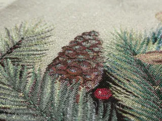 Świąteczna serweta gobelinowa 98x98 "Natura"