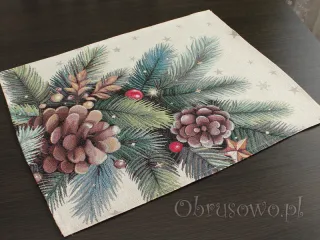 Świąteczna podkładka gobelinowa 35x45 