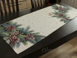 Świąteczny bieżnik gobelinowy 50x120 