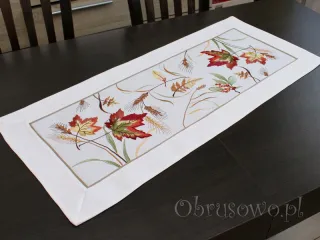 Bieżnik haftowany 40x110 