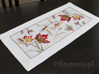 Mały bieżnik haftowany 35x70 