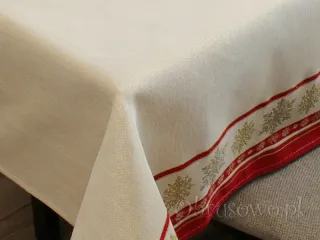 Świąteczny obrus gobelinowy 140x180 XMAS