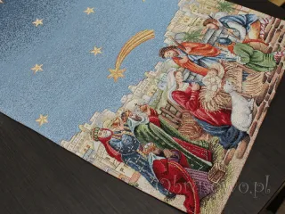 Bieżnik świąteczny 45x140 gobelin "Święta Rodzina"