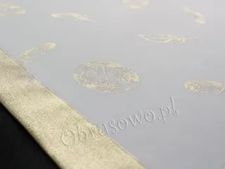 Luksusowy obrus wielkanocny złoty