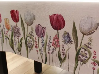 Okrągły obrus gobelinowy Ø 165 "Tulipany"