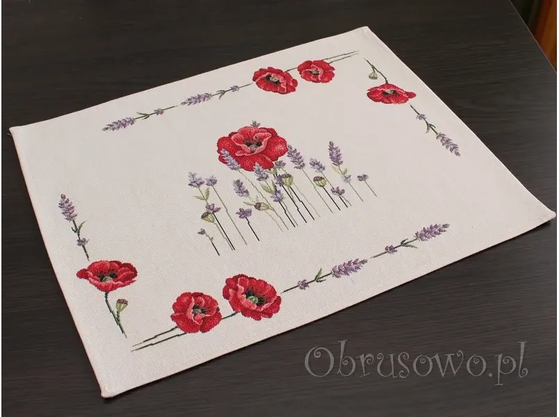 Serweta gobelinowa podkładka 35x45 "Maki"