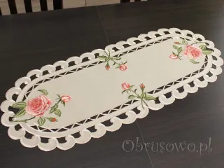 Mały bieżnik haftowany 35x70 